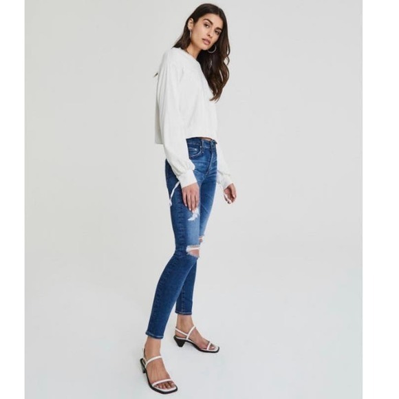 AG‎ Adriano Goldschmied Denim Farrah Skinny Ankle Jeans - Picture 2 of 13